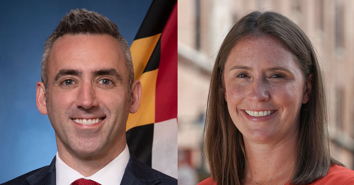 Jake Day and Catie Griggs